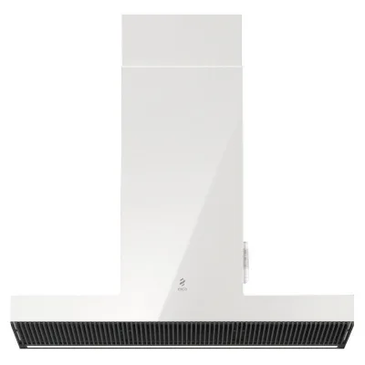 Elica Cappa a parete HAIKU WH/A/90 PRF0146269 finitura Krion bianco da 90 cm