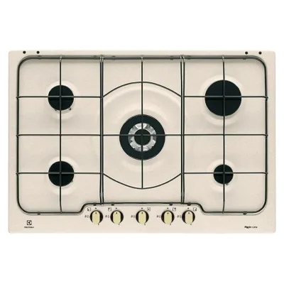 Electrolux | Piano cottura a gas Soft PS750RUV finitura sabbia da 75 cm