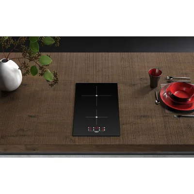 Airforce Piano cottura a induzione PRIMA DOMINO 30 PCDOM30020 in vetroceramica nero da 30 cm