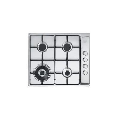 De Longhi Piano cottura a gas DLI 46 ASDV in acciaio inox da 58 cm
