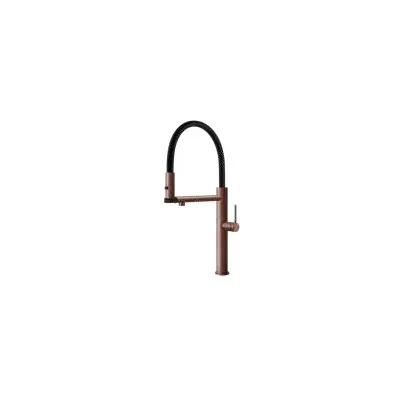Gessi Miscelatore monocomando Flessa 60210 708 finitura Copper Brushed PVD - IN PROMOZIONE FINO AL 6/07