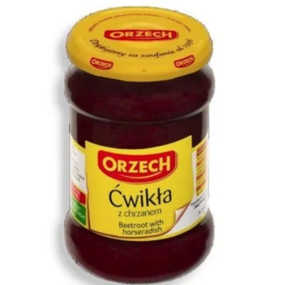 Orzech Ćwikła z chrzanem 280 g – Barbabietole con Rafano
