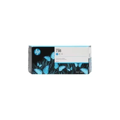 CARTUCCIA ORIGINALE HP CIANO 676M6A 738 DesignJet T850 T950 36-Zoll 300ml