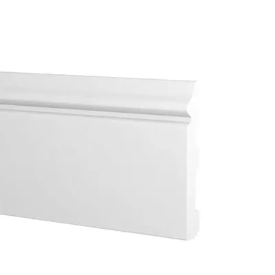 Battiscopa duropolimero ducale bianco 120x16x2000mm