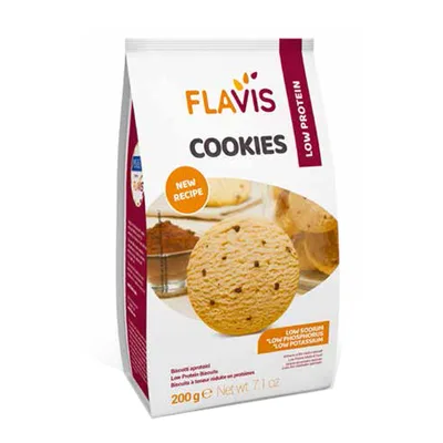 Flavis Cookies Con Goccie Di Cioccolato Biscotti Aproteici 200g