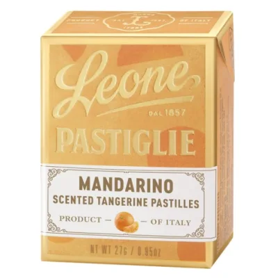 LEONE PASTIGLIE MANDARINO 27G