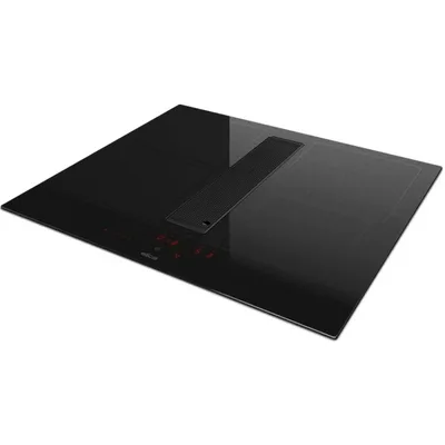 Elica Piano cottura a induzione con cappa integrata NIKOLATESLA VELVET SL BL/A/72 PRF0210757 finitura nero da 72 cm - PROMO ATTIVA FINO AL 26/10
