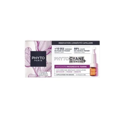 PHYTOCYANE INTENSIVE +12 FIALE DONNA CADUTA PROGRESSIVA