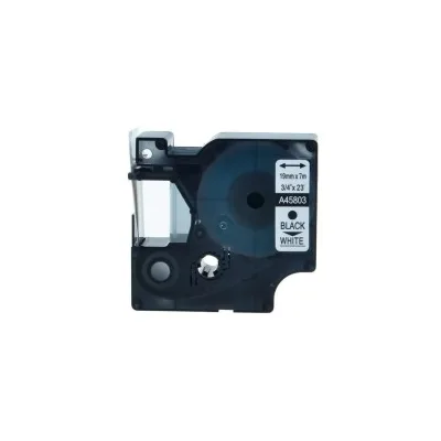 NASTRO ETICHETTE COMPATIBILE D1 45803 S0720830 larghezza 19 mm x 7 metri
