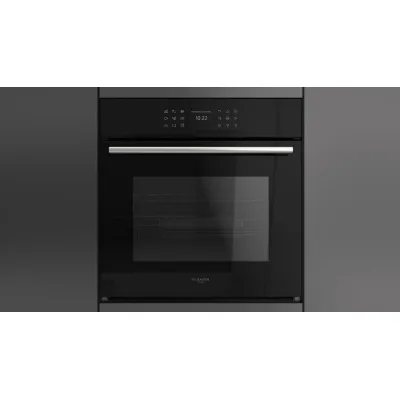 Fulgor Forno a vapore Atmos Plano FCSO 6023 TEM BK finitura vetro nero da 60 cm