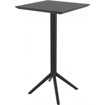Siesta Tavolo Pieghevole Hi-Tech Sky Folding Bar Table 60 art. 116 con struttura in polimero da 60x60 cm