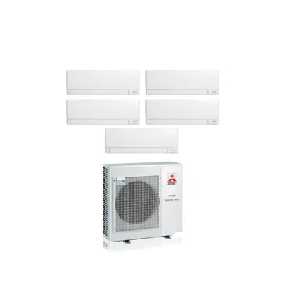 Climatizzatore Condizionatore MITSUBISHI ELECTRIC Linea Plus Penta Split Serie MSZ-AY Inverter 9000+9000+9000+9000+12000 Btu Con  MXZ-5F102VF WI-FI INTEGRATO R-32 9+9+9+9+12 A++/A++