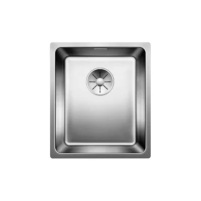 PRONTA CONSEGNA - Blanco Lavello una vasca ANDANO 340-U 1518305 in acciaio inox da 38x44 cm - Sottotop