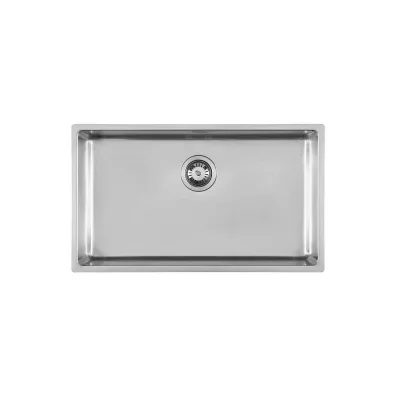 PRONTA CONSEGNA - Foster Lavello una vasca 2157 850 finitura acciaio inox da 75x44 cm