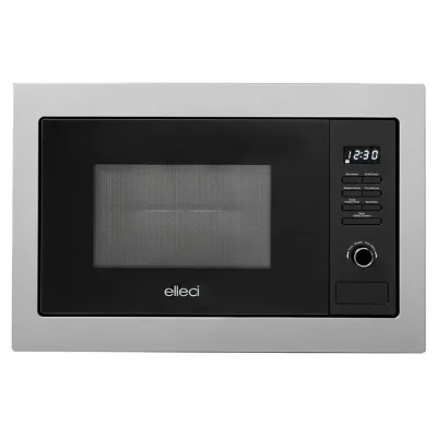 Elleci Forno microonde multifunzione PLANO MW FMSP28179WS finitura M79 alluminio da 60 cm