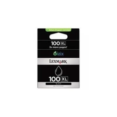 Cartuccia ORIGINALE LEXMARK 100XL 14N1092E 14N1068E Lexmark Genesis S815 NERO