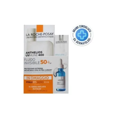 LA ROCHE POSAY ANTHELIOS UVMUNE FLUIDO 50ML + HYALU B5 10ML