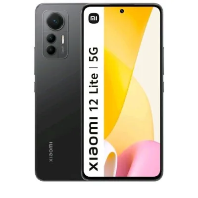 XIAOMI 12 LITE 5G DUAL SIM 6.55" OCTA CORE 128GB RAM 8GB 5G ITALIA BLACK