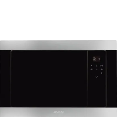 Smeg Forno microonde con grill FMI320X2 finitura acciaio inox da 60 cm