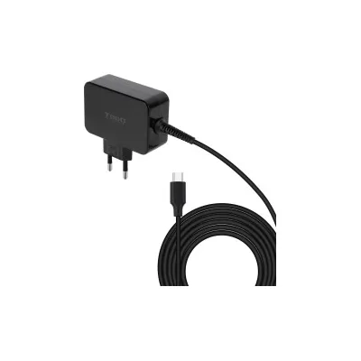 Caricatore universale per laptop Tooq USB-C da 90 W - Compatibile con PD - Cavo da 1,80 m