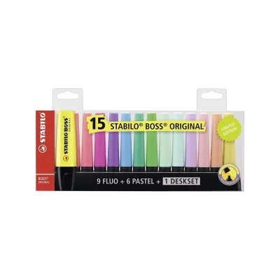 STABILO AST15 STABILO BOSS ORIGINAL DESKSET 7015-01