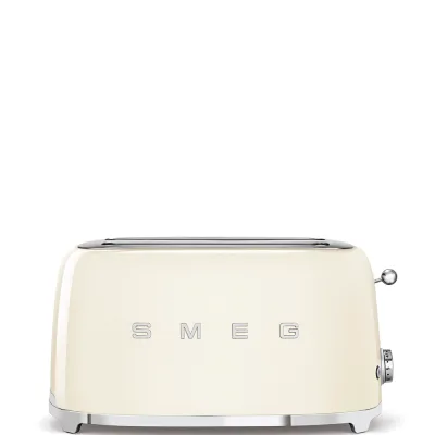 PRONTA CONSEGNA - Smeg Tostapane 4x2 TSF02CREU finitura panna