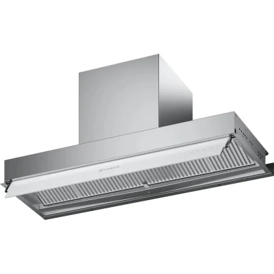 PRONTA CONSEGNA - Faber Cappa da incasso IN-NOVA ZERO DRIP PLUS A60 305.0711.744 finitura inox e vetro bianco da 60 cm