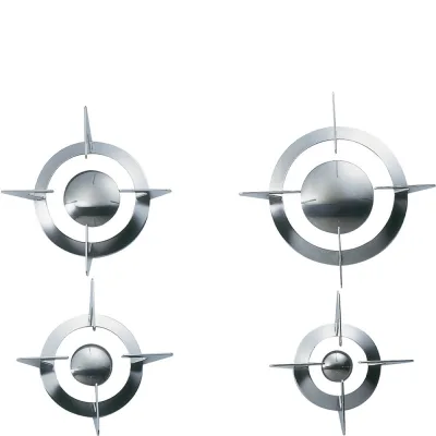 Smeg Set griglie e cappellotti GP64ES in acciaio inox
