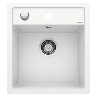 Blanco Lavello una vasca DALAGO 45-F 1517169 finitura bianco da 45.5x50 cm - Filotop