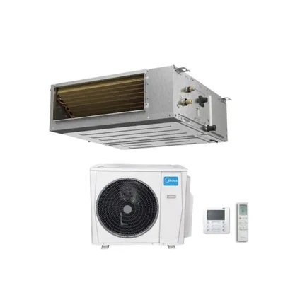 Climatizzatore Condizionatore Midea Canalizzato Inverter 36000 Btu MTJ-36HWFNX(GA) Trifase Con Telecomando e Comando A Filo Wi-Fi Integrato