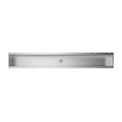 Foster Canale attrezzato 3026 880 finitura acciaio inox da 113.8x17 cm