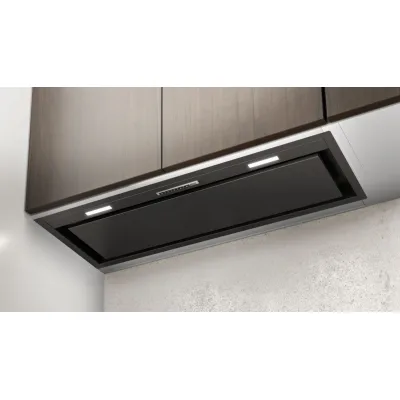 Airforce Cappa integrata aspirante MODULO PLUS BL/A/72 CCMODP72005 finitura nero da 72 cm