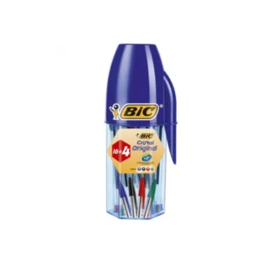 BIC CF20-BLISTER-MEGA CRISTAL 16+4 929081