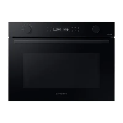 Samsung: Forno microonde compatto NQ5B4513GBK finitura vetro nero da 60 cm