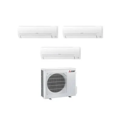 Climatizzatore Condizionatore MITSUBISHI Electric Trial split 9+9+9 LINEA SMART Inverter con MXZ-3HA50VF R-32 WI-FI OPTIONAL 9000+9000+9000 A++/A+