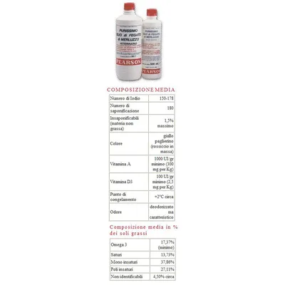 OLIO FEGATO MERLUZZO PURIS 1LT