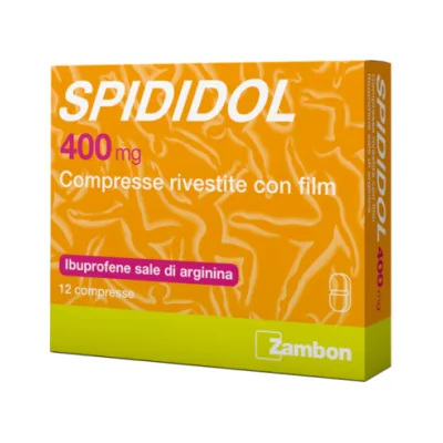 SPIDIDOL 12 COMPRESSE RIVESTITE 400MG