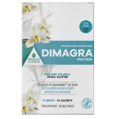 Dimagra Protein Integratore Gusto Neutro 10 Bustine