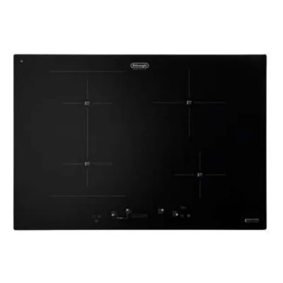 De Longhi Piano cottura a induzione PIN 74 BRG in vetroceramica nero da 70 cm
