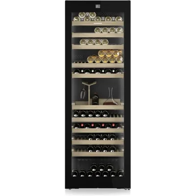 PRONTA CONSEGNA - Liebherr Cantina vino a libera installazione WPgbi 7483 con porta in vetro e telaio nero da 70 cm - IN PROMOZIONE FINO AL 5/09
