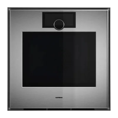 Gaggenau Forno pirolitico con cerniere a sinistra da incasso GO471120 finitura inox e vetro fumè da 60 cm - RICHIEDERE PREVENTIVO