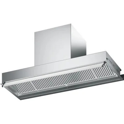 PRONTA CONSEGNA - Faber Cappa da incasso IN-NOVA ZERO DRIP LITE A75 305.0703.268 finitura inox e vetro bianco da 75 cm