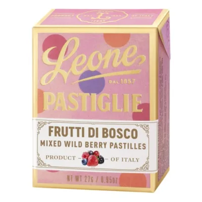 LEONE PASTIGLIE FRUTTI DI BOSCO 27G