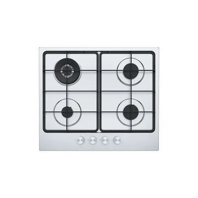 Franke: Piano cottura a gas Smart 600 FHSM 604 3G DC XS E 106.0554.315 finitura inox satinato da 59 cm