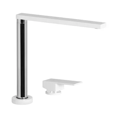 Schock Miscelatore a scomparsa con comando remoto NEW AQUALIFT SXLIFTN99 finitura bianco puro
