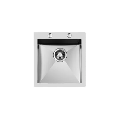 Foster Lavello una vasca 1205 050 finitura acciaio inox da 47.9x51 cm - IN PROMOZIONE FINO AL 30/06