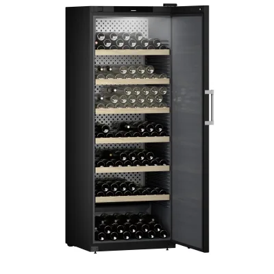 Liebherr Cantina vino a libera installazione WSbli 7731 con porta piena nero e telaio nero da 75 cm - IN PROMOZIONE FINO AL 6/07