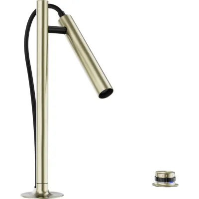 Blanco | Miscelatore monocomando con doccetta estraibile LUNEOO-S 1527974 finitura satin gold