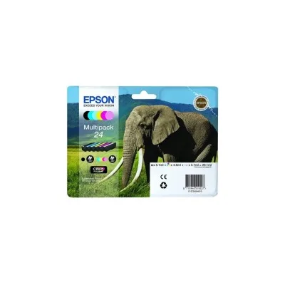 MULTIPACK ORIGINALE EPSON C13T24284011 Expression Photo XP-750 XP-960 ELEFANTE