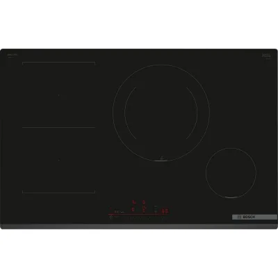 Bosch - Piano cottura a induzione PVS831HC1E finitura nero da 80 cm - Serie 6